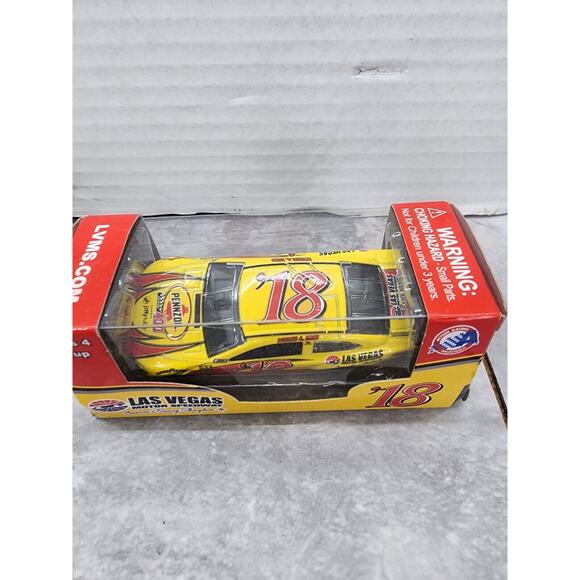 Nascar Action Racing Collectibles Las Vegas Motor Speedway 1:64 Scale Yellow Car - Picture 2 of 6